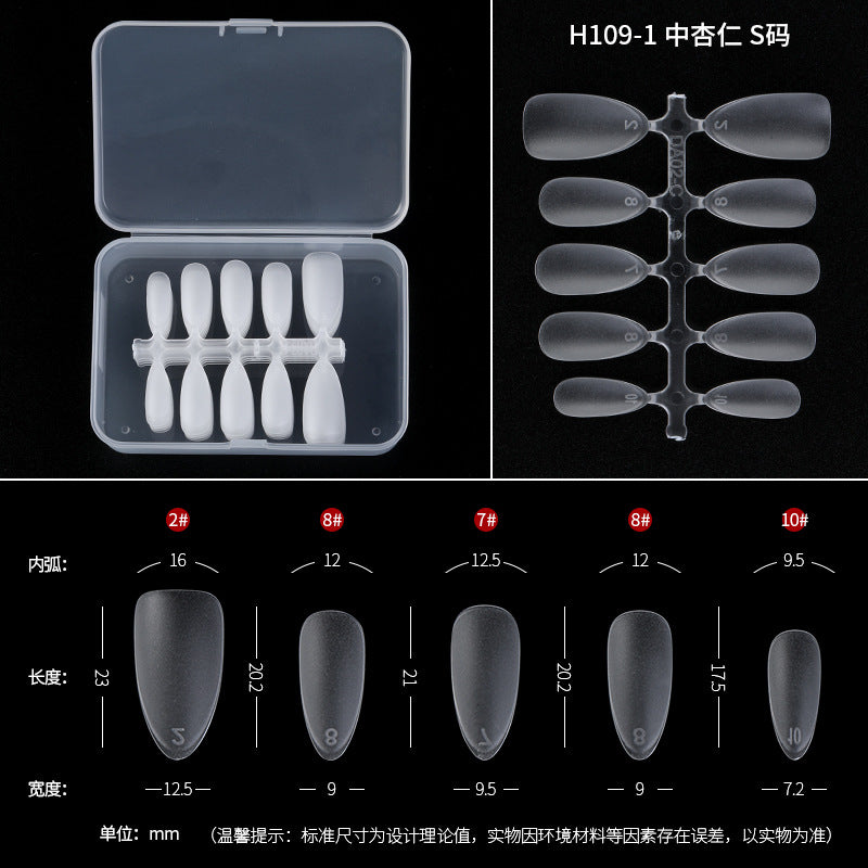 Wholesale Frosted Non-engraving Handmade Manicure Plastic